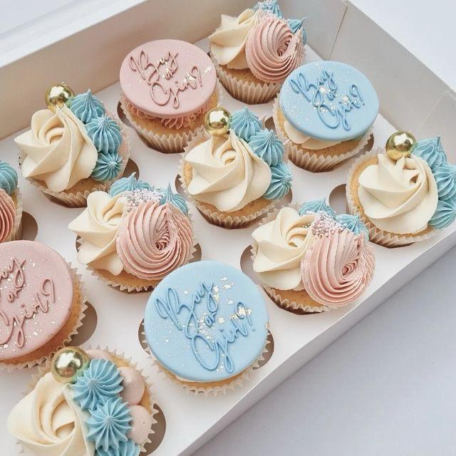 Baby Shower Cupcakes — Atelier Cakes