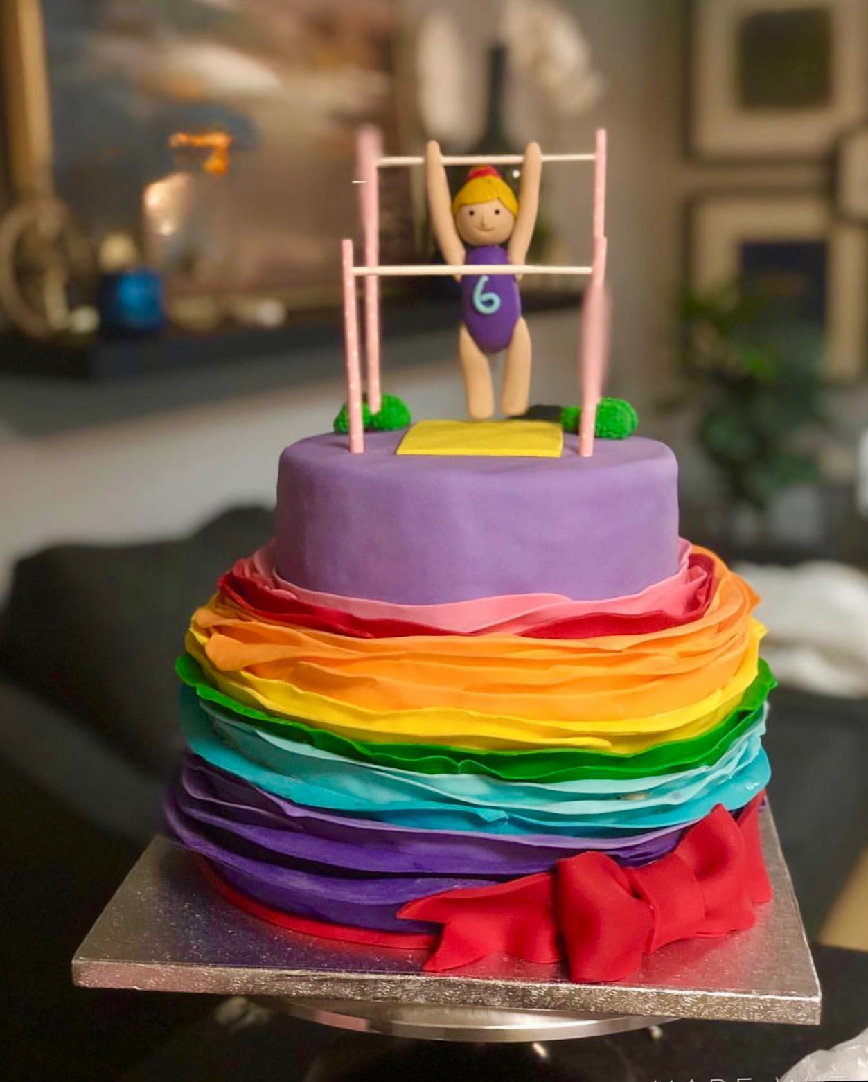 Gymnastics Birthday — Atelier Cakes