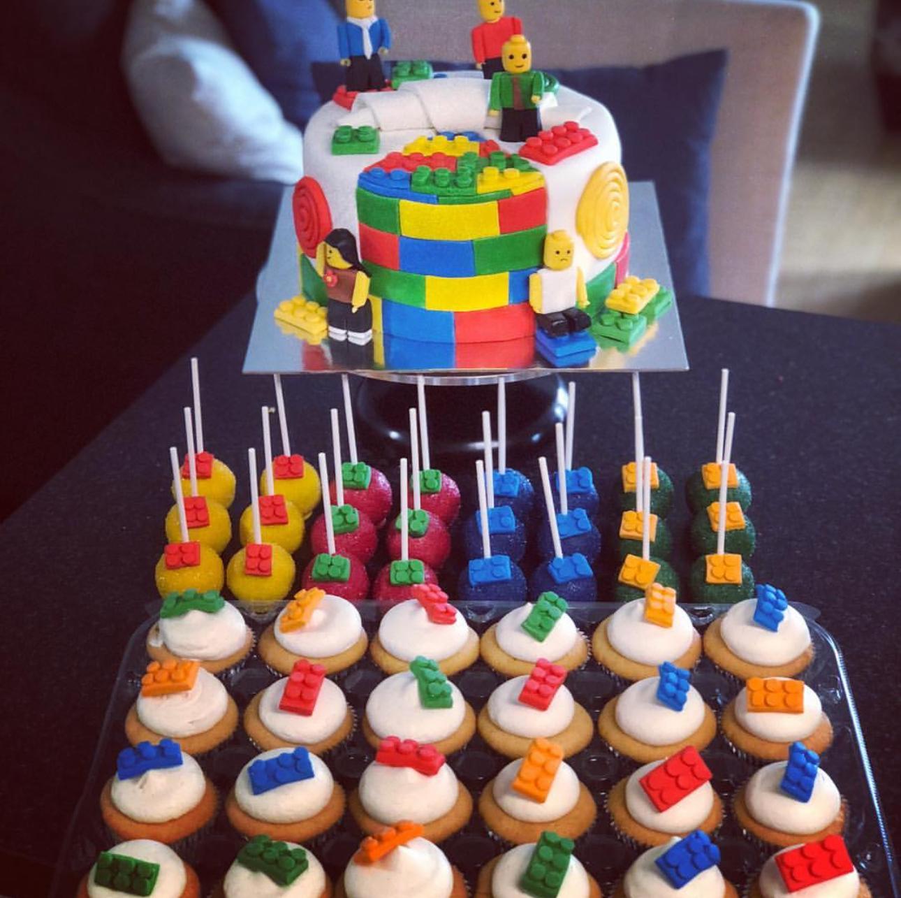 LEGO Party Cake — Atelier Cakes