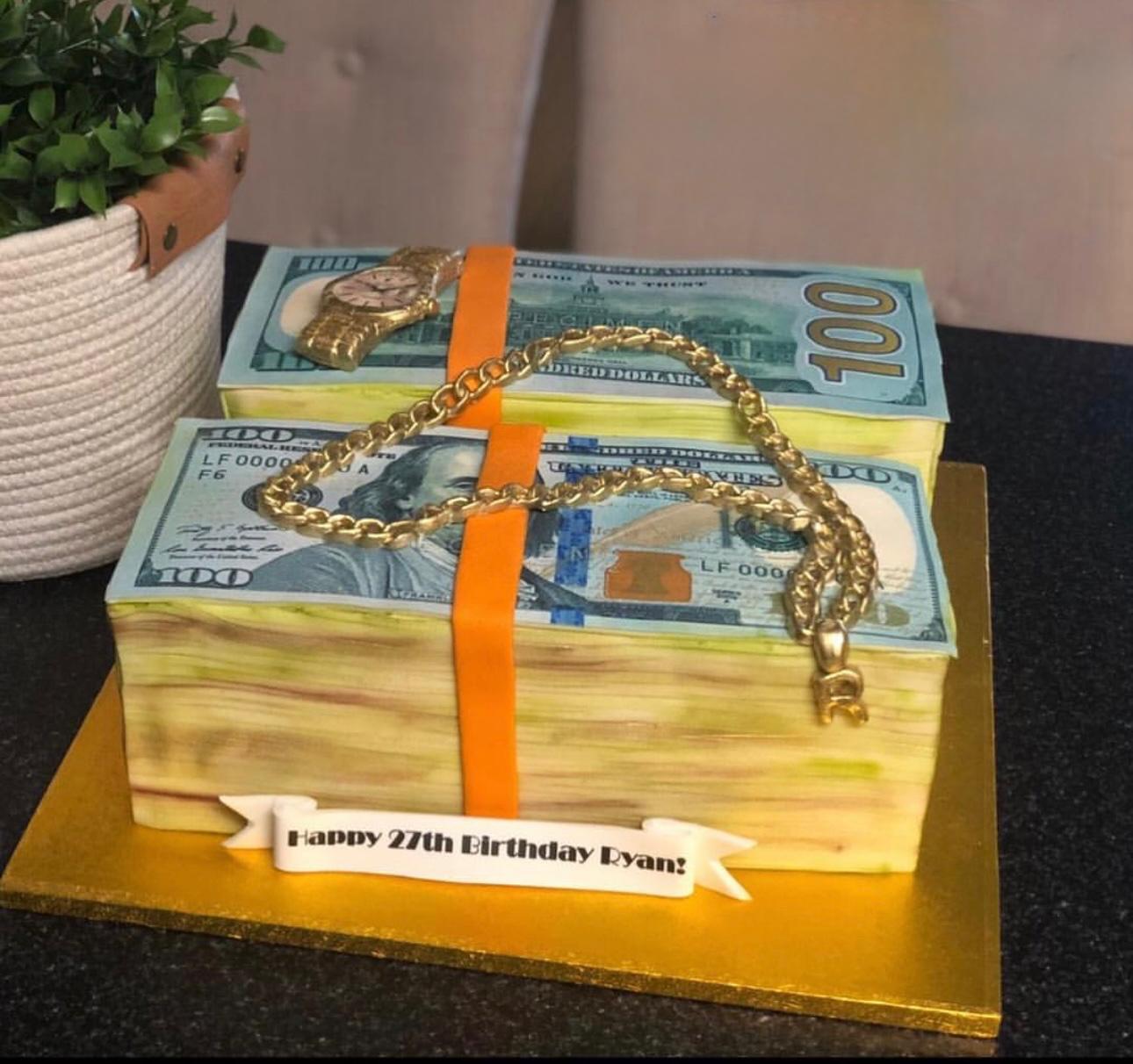 Money Stack Cake — Atelier Cakes