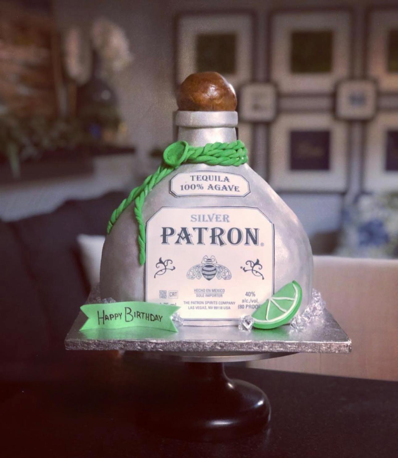Patron Bottle Cake — Atelier Cakes